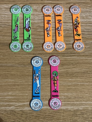 Vintage Stick Maniacs and Stick Keeper collectible toy Full Sets 1996 Bundle - 第 14/15 張圖片