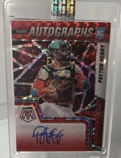 Panini Mosaic #RAM-PH Payton Henry Rookie Autograph Choice Fusion Prizm