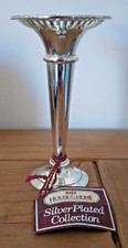 Vintage "British Home Stores" (BHS)  Silver Plated Bud Vase 5.5"