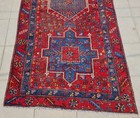 Rare Hand Knotted Vintage Tribal Karaja Hareez Wool Area Runner Rug 10 x 3 Ft — photo 5