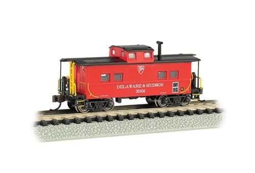 Caboose N Bachmann Silver Series Northeast Steel Delaware Hudson 16861 | Condition: New