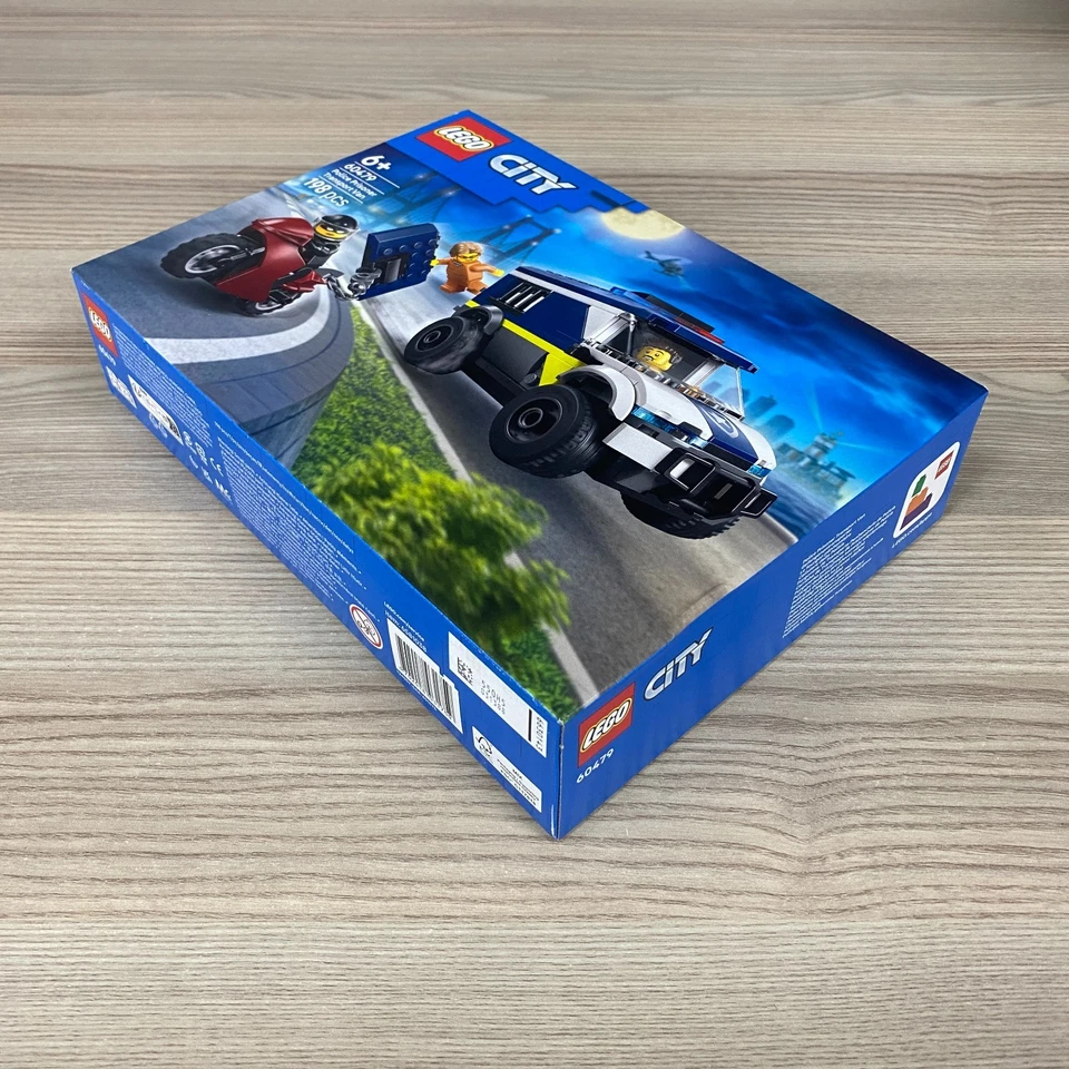 LEGO CITY Polizei Gefangenentransport Transporter Set 60479 198 Teile - Bild 4 von 4