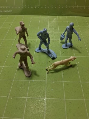 Vintage Marx Farm Playset Farmer Figures Second Series