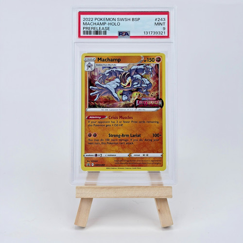 Machamp graded PSA 9 for sale on eBay