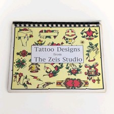 Rare Tattoo Designs From The Zeis Studio Book 28 Pages Original Printing Milton