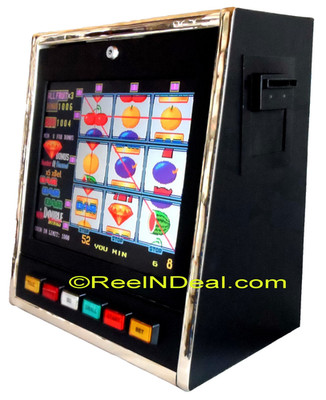 Man Cave Cherry Master 8-Liner Slot Machine Fruit Bonus 96 AKA Dogs & Diamonds