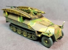 Bolt Action Painted German Half Track Sdkfz 251 W/Bridge Warlord Games Rubicon