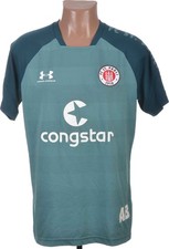 ST. PAULI 2010'S TRAINING FOOTBALL SHIRT UNDER ARMOUR SIZE L ADULT