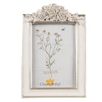 2F1142 Fotorahmen Bilderrahmen Rosen BlüTen StreublüMchen Blumen Clayre & Eef