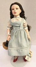 1884 Effanbee Wizard Of Oz DOROTHY Judy Garland 14" Doll w/ Toto & Tag Vintage