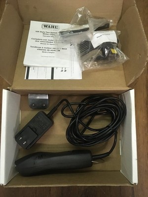 NEW Wahl KM5 2 Speed Brushless Motor Dog Clipper Black