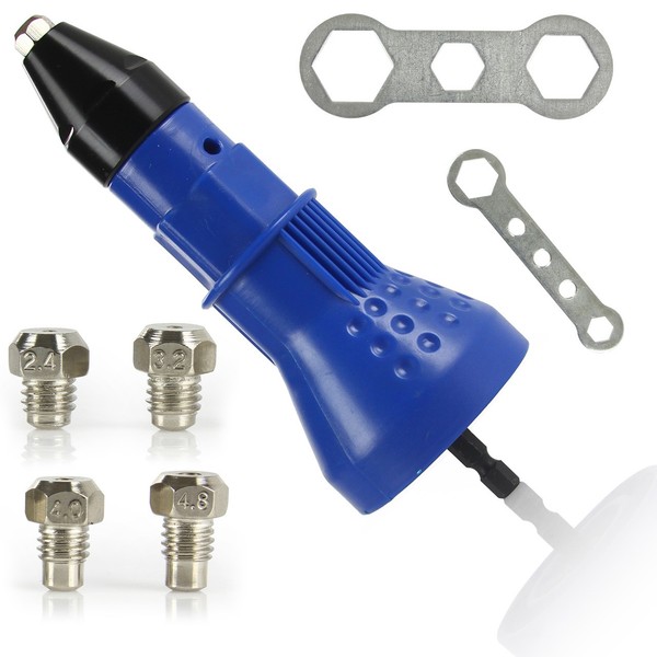 Nietaufsatz Adapter Nieten Set Nietenaufsatz Bohrmaschine Akkuschrauber-image