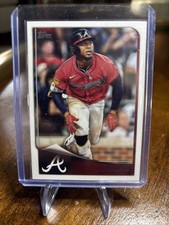 2025 Topps #59 Ozzie Albies Flagship Collection Atlanta Braves Exclusive 60pt