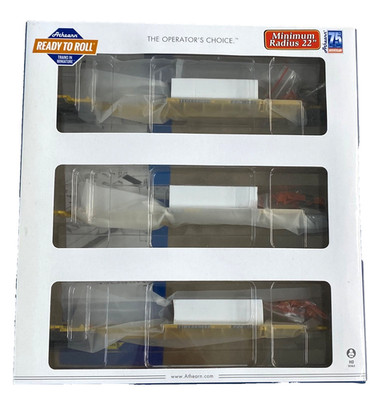 HO Scale Athearn 64017 TTX 360889 57' All Purpose 3 unit Spine Car