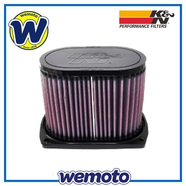 K&N Filtro Aria Lavabile Alte Pestazioni per Moto Suzuki SV 650 650S 1999 - 2002