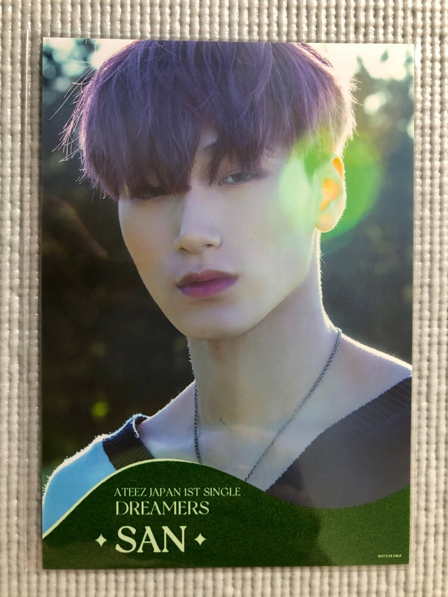 ATEEZ トレカ Dreamers サン San ATEEZ SAN DREAMERS Official Photo card Selfie ATINY PC Tower