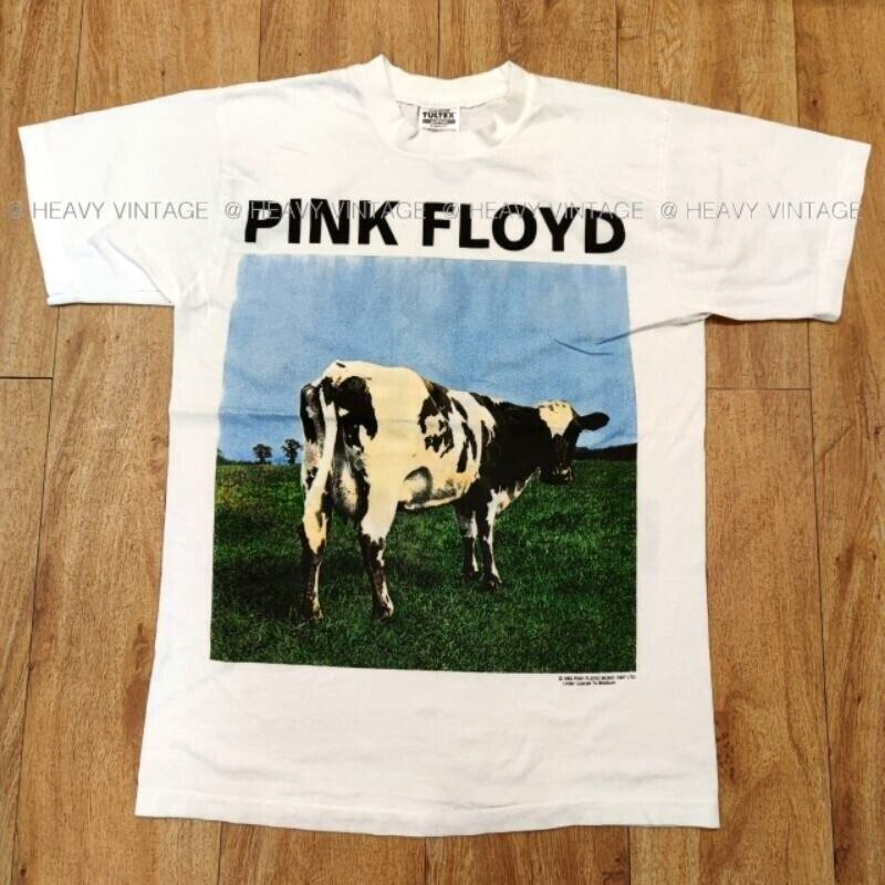 Vintage Pink Floyd T-Shirt / Size: L / ATOM EARTH MOTHER Tultex Reprint  Band tee