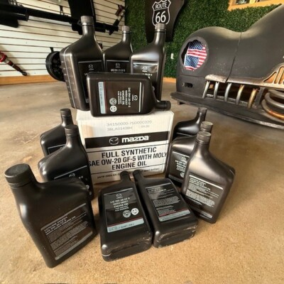 #ad #ad 12 Genuine Mazda Engine Oil 0W20 1 Quart Moly OE 0000G50W20MQ same as dealer $145.00