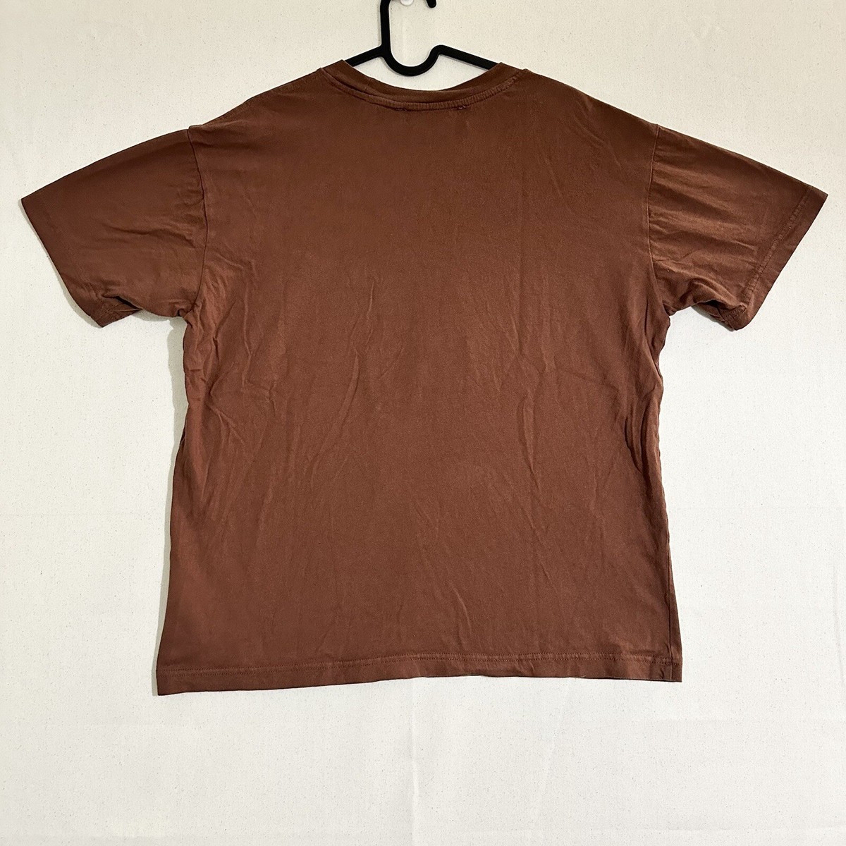 トップス PLAYBOY L/S Crew Neck Tee size 1 PLAYBOY X PACSUN NWT Brick Red Embroidered Crewneck T-Shirt