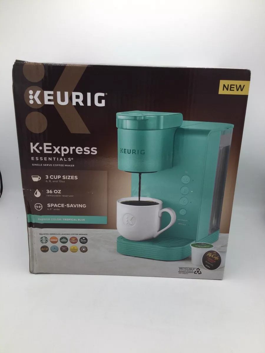 Keurig K-Express Essentials Single Serve K-Cup Pod Coffee Maker - Tropical Blue