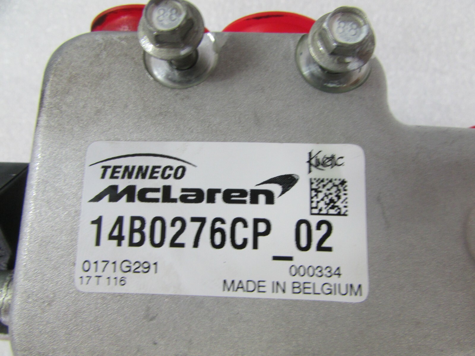 McLaren 720S, Suspension Valve Block, Used, P/N 14BO276CP