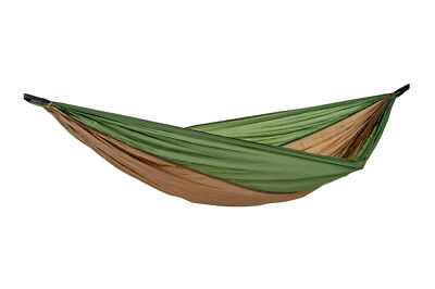AMAZONAS Hängematte Adventure Hammock coyote Outdoor ca. 275 x 140 cm braun grün