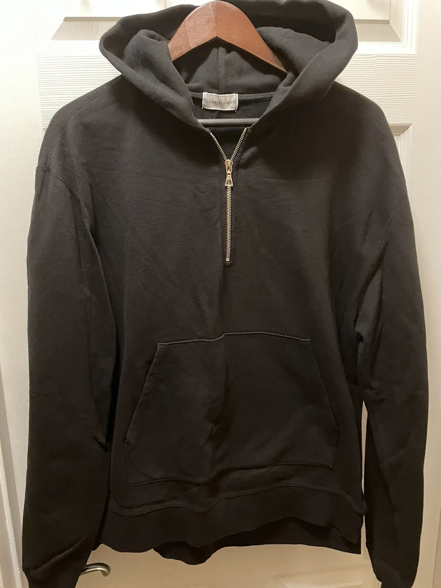 John elliott zip best sale hoodie