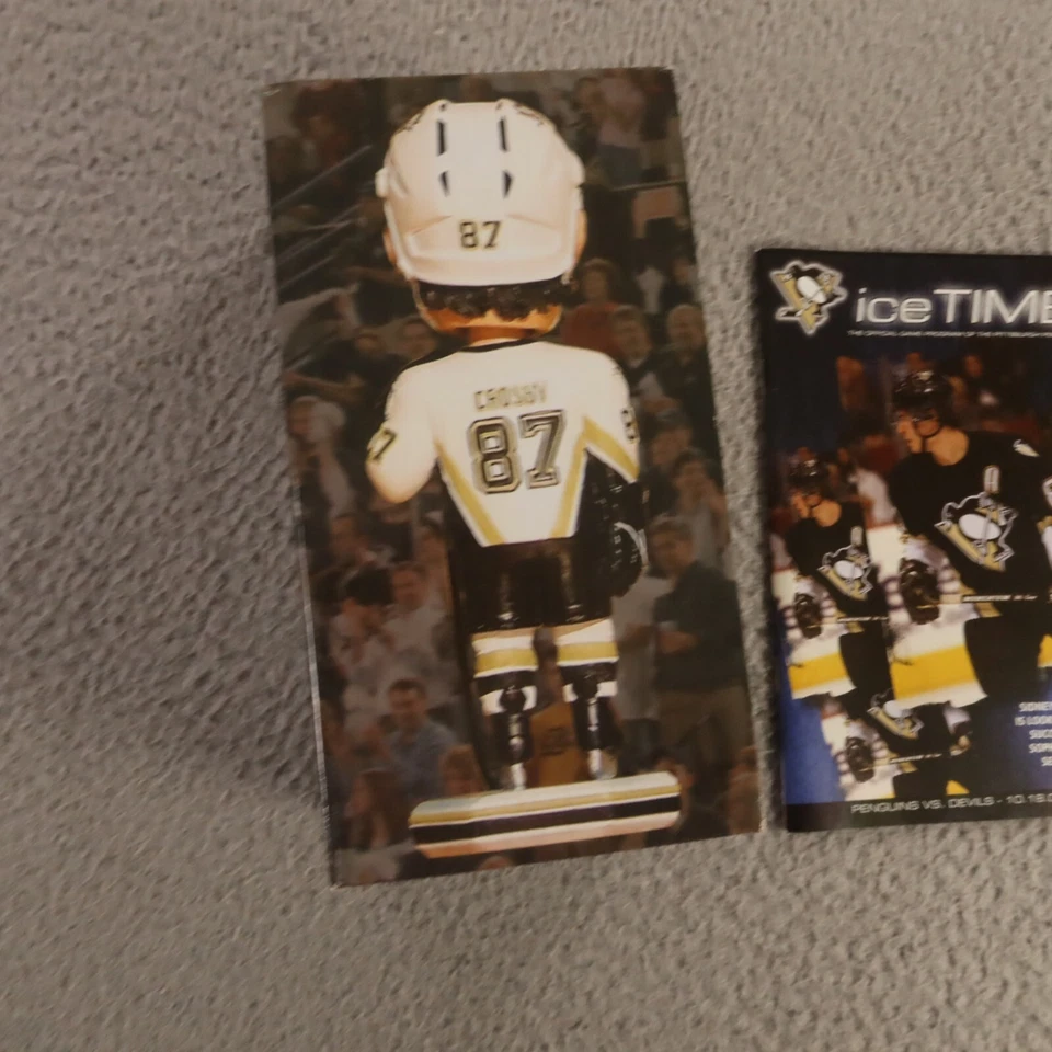 Sidney Crosby Bobblehead October 18 2006 Pittsburgh Penguins Ice Time A4 - Image 3 of 4
