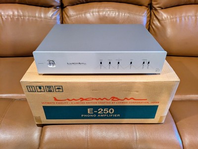LUXMAN E-250 MM/MC Phono Equalizer Amplifier Made in Japan AC100V Very Good