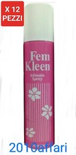 FEM KLEEN Caresse Deo Trocken für L'Intimpflege 100 Spraydose - 12 Stücke