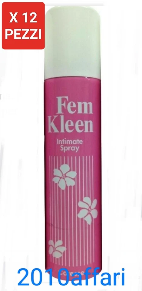 FEM KLEEN Déodorant Intime Caresse 100 ML Spray - 12 Pièces - Photo 1/1
