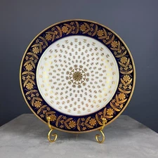 Sevres porcelain plate Capraire service LOUIS PHILIPPE Tuileries flower