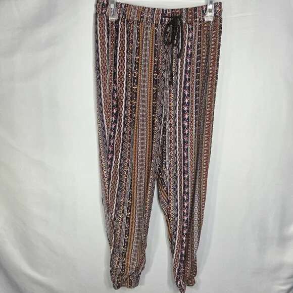 Shein Curve Multicolor Multi Pattern BOHO Elastic… - image 1