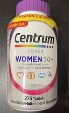 Centrum Silver Women 50+ Multivitamin - 275 Tablets