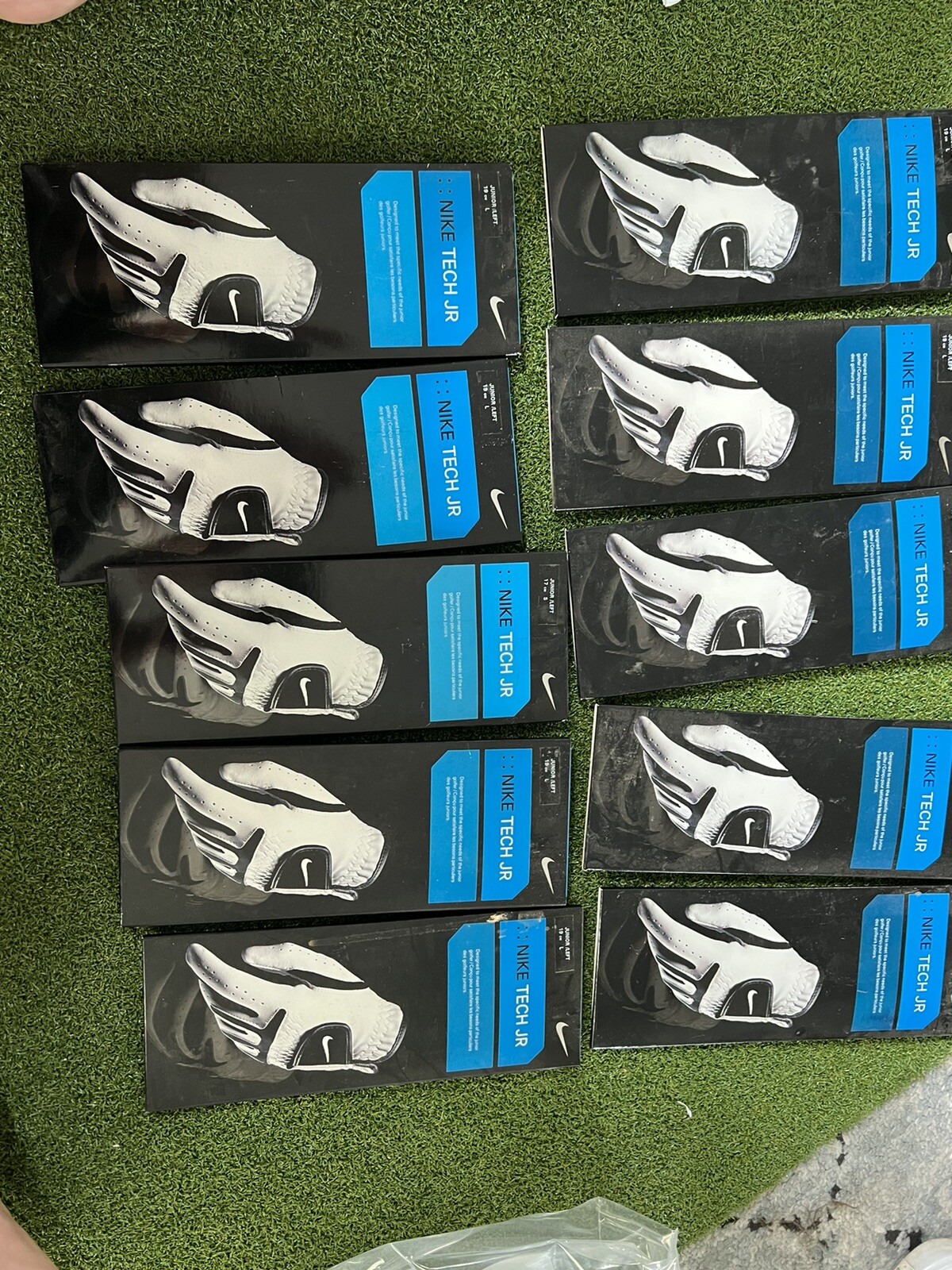 Nike Tech Jr Junior Left Golf Glove 19 Cm Large New