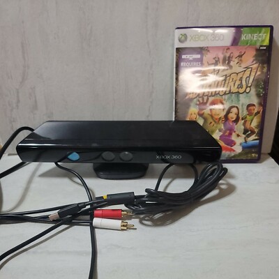 KINECT SENSOR with KINECT ADVENTURES GAME FOR MICROSOFT XBOX 360 