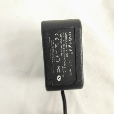 UPBRIGHT AC ADAPTER (UP-091000) 100-240V 50/60 Hz .4A