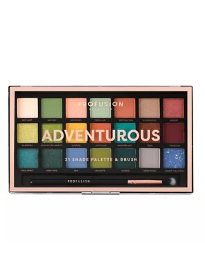Profusion Cosmetics 21 Shade Eyeshadow Palette - Adventurous