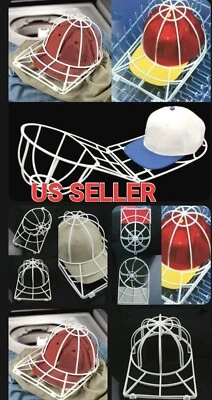 Baseball Cap Washer Protective Cage Hat Rack Holder Safe For Washing Machine