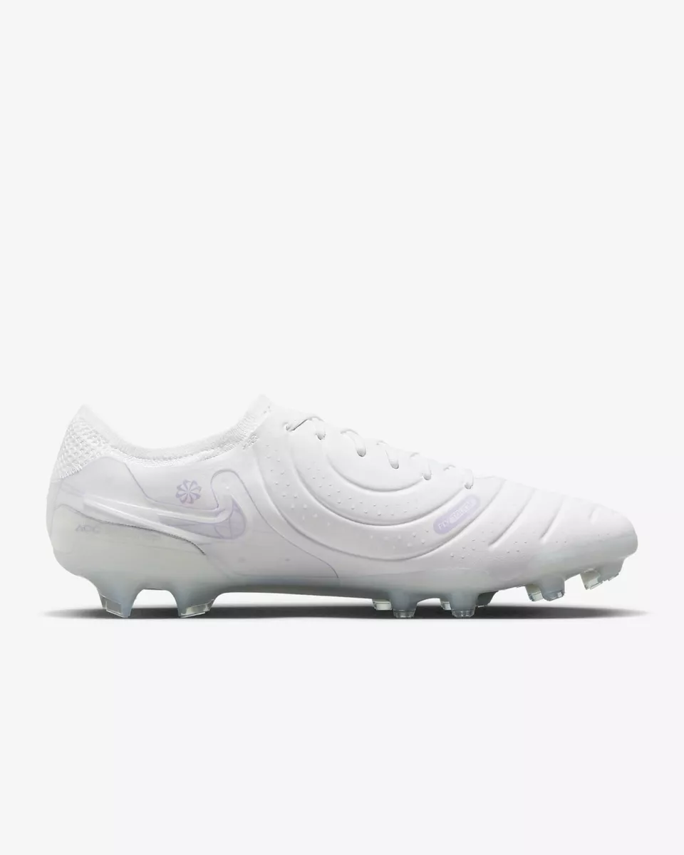 Nike Tiempo Legend 10 Elite FG Football Soccer Shoes Triple White