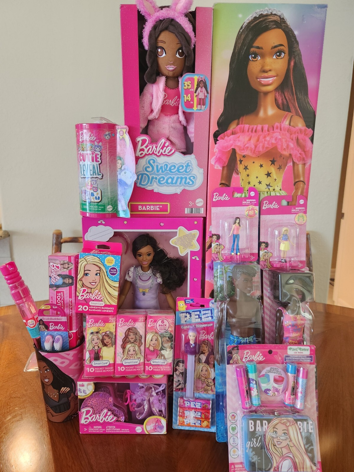 Barbie Toy Lot and Accessories, 28 in, Sweet Dreams, My First Barbie and more