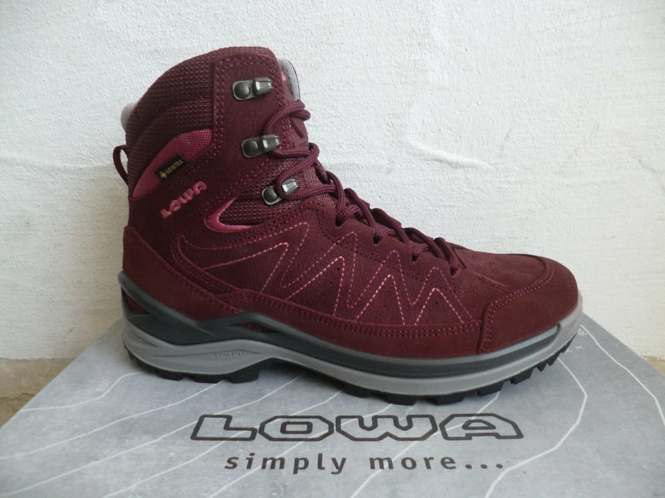 Lowa Toro GTX Sportschuhe Wanderschuhe Trekkingschuhe Leder bordeaux