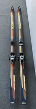 VTG 1978 Hexcel Spectralite Honeycomb Skis 185cm Orange Tyrolia 250 Made In USA