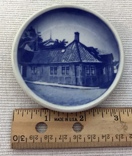 Royal Copenhagen Denmark Fajance 16 10 H C Andersens Hus Odense Mini Plate Ebay