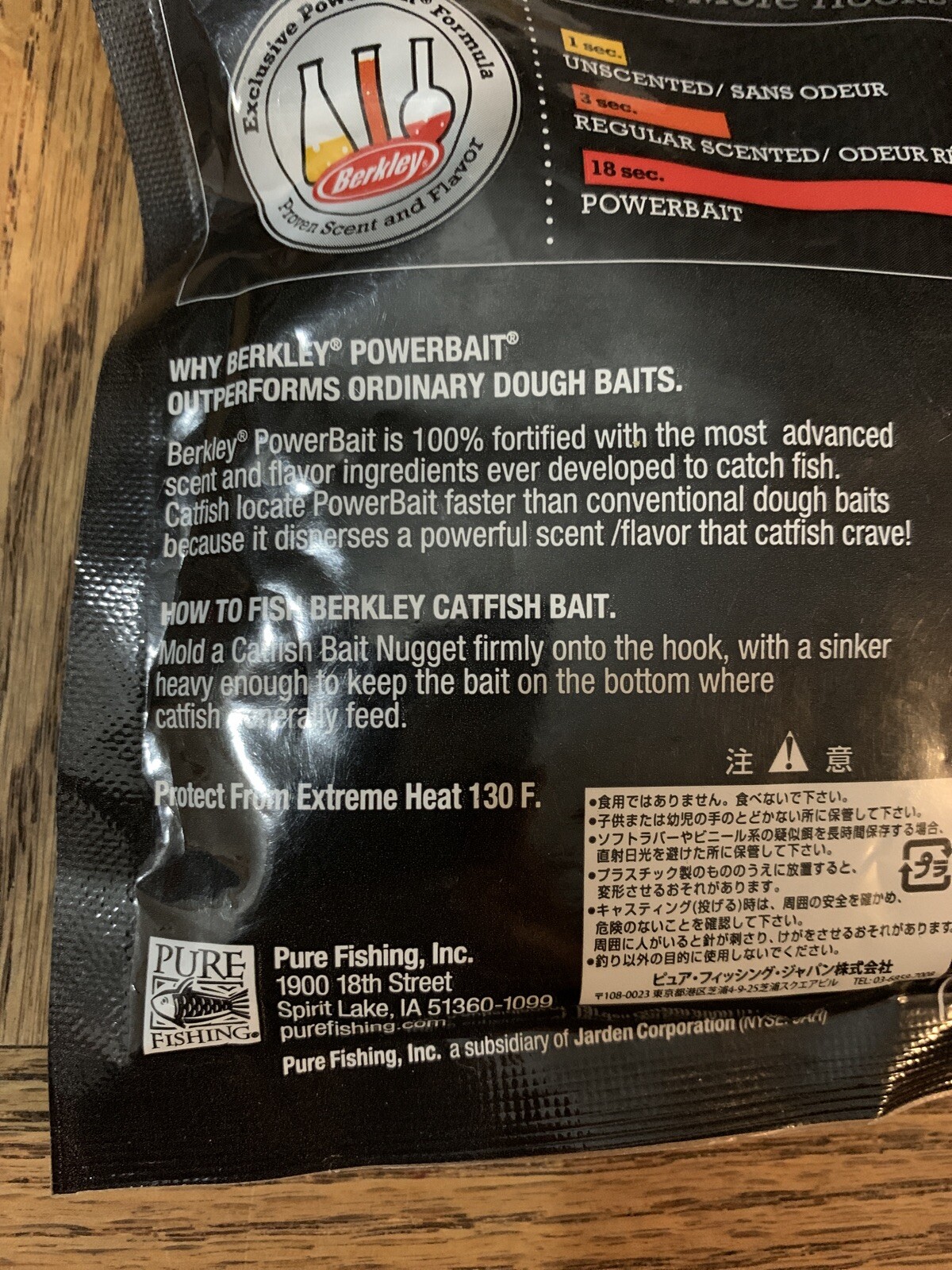 Berkley Powerbait Catfish Bait Chicken Blood Dough-BRAND NEW-SHIPS SAME BUS DAY  - Image 5