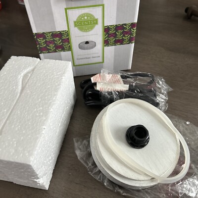 Scentsy Cement Base Narrow Lampshade Collection Electric Wax Warmer Base New