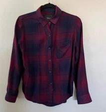 Rails Long-sleeve button-down flannel shirt SZ XS