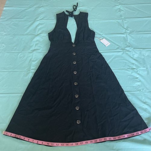 forever 21 black midi dress - Picture 7 of 12