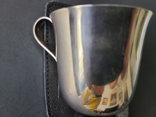 Tiffany  Co. Makers Baby Cup Sterling Silver 2.3/8" tall with handle