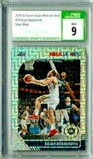 2019-20 Panini Hoops Premium Stock Bojan Bogdanavic Silver Mojo CSG 9